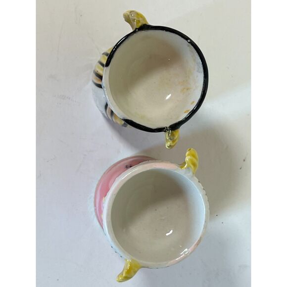 Vintage Thames Japanese Egg Cup Set‎ - Whimsical 2 pieces - Picture 5 of 9